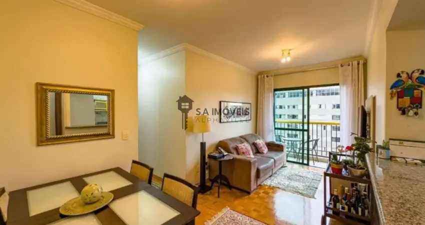 Apartamento com 2 quartos à venda na Alameda Grajaú, 218, Alphaville Centro Industrial e Empresarial/Alphaville., Barueri