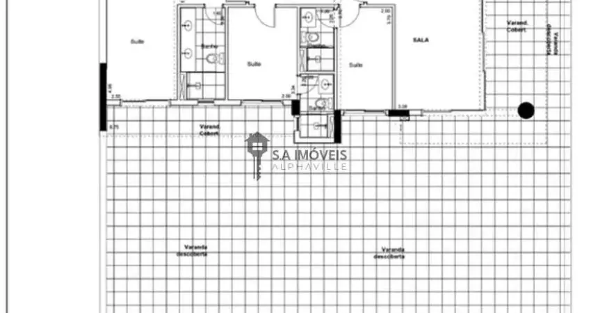 Apartamento com 3 quartos à venda na Avenida Piraíba, 396, Centro Comercial Jubran, Barueri