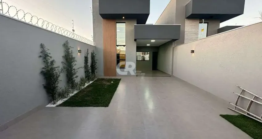 Casa com acabamento alto padrão,piscina aos fundos, área gourmet,131m2 área útil