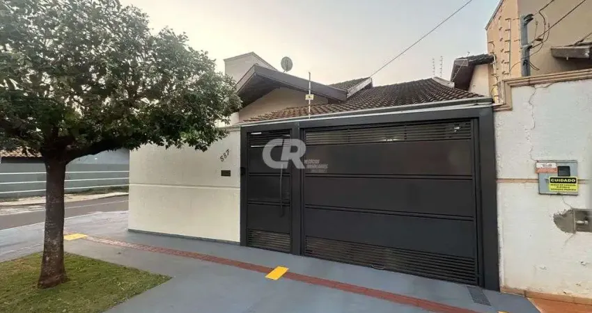 Casa térrea, com 3 quartos sendo uma suíte, ofurô, área gourmet, área útil 113m2