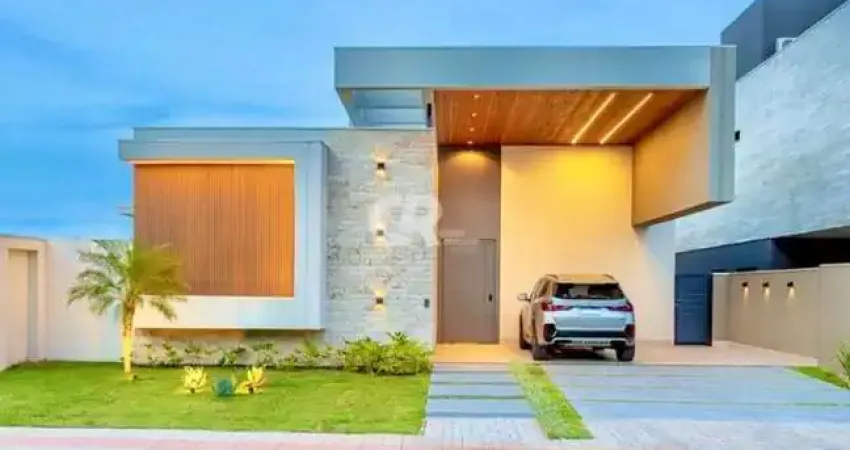 Casa térrea de alto padrão – alphaville 1 -  3 suítes -  campo grande - ms