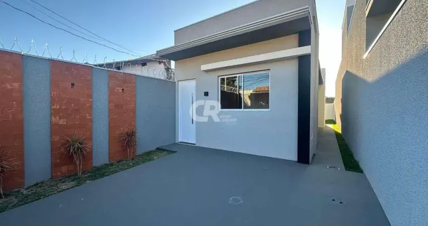 Casa com 02 suítes e área gourmet. bairro portal do panamá r$ 325.000,00