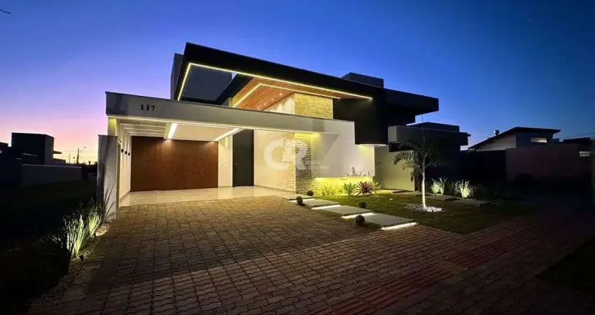 Casa de alto padrão - alphaville ii - 3 suítes - campo grande ms r$2.480.000,00