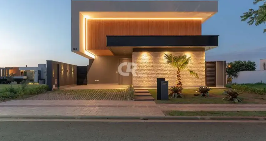 Imponente casa térrea no alphaville 3 – casa nova - 3 suítes - campo grande/ms