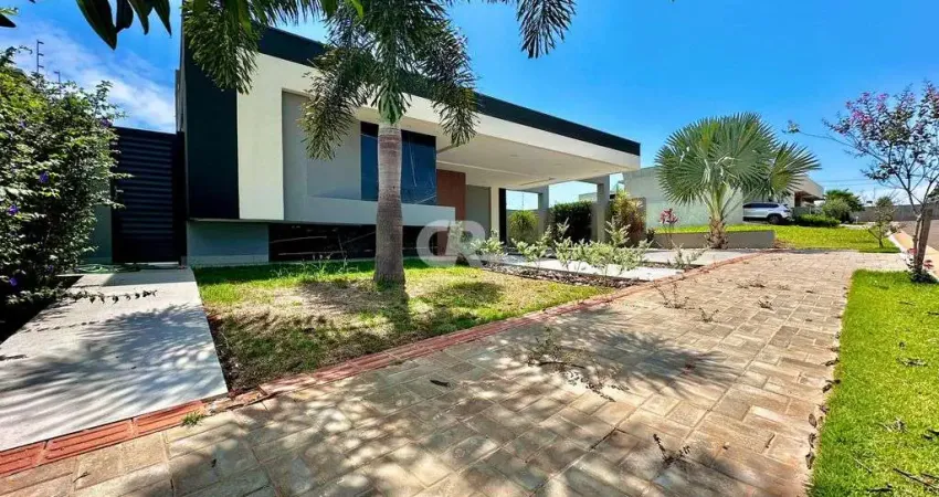 Casa térrea em condomínio fechado — residencial shalom | campo grande - ms
