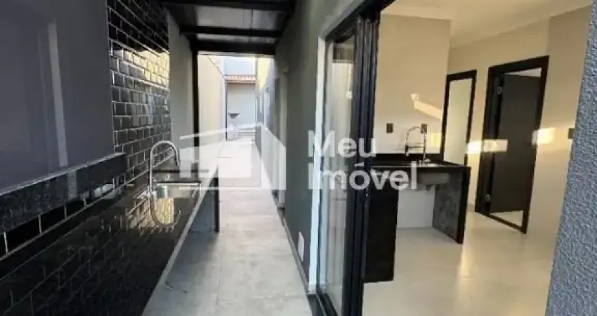 ABS Linda Casa Nova com 190m² de construção -250m² terreno - Bosque dos Eucaliptos
