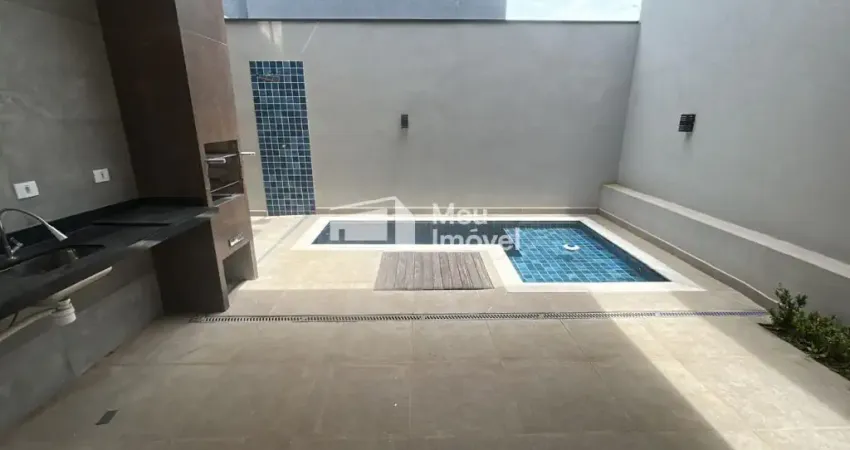 Casa Térrea com 3 Dormitórios, Piscina e Espaço Gourmet – 152,25 m² de Construção – Terreno de 250 m² – São José dos Campos/SP