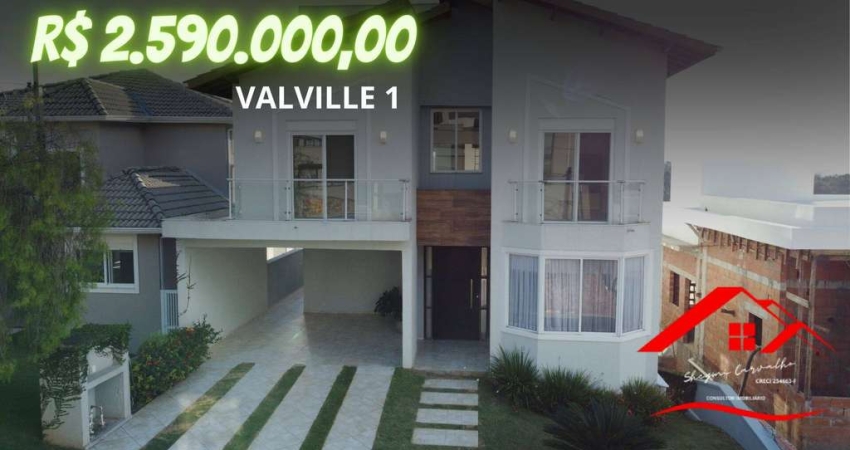 VENDA - CASA COND VALVILLE 1 - ALPHAVILLE