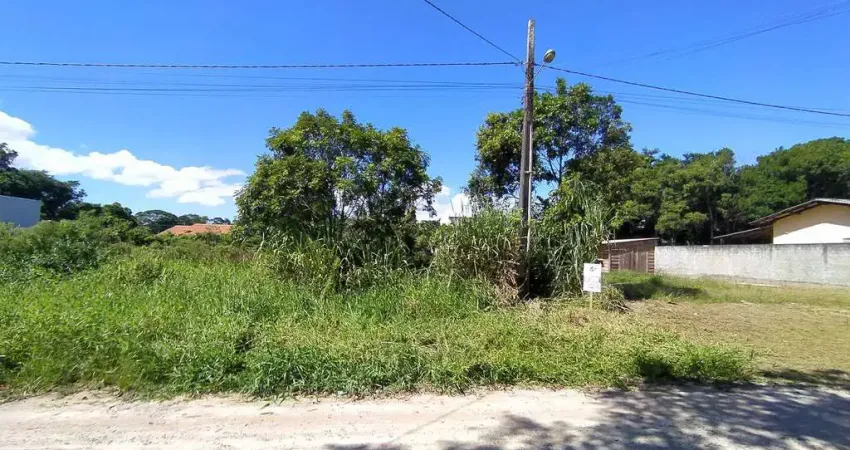 TERRENO COM 480M² DE ÁREA TOTAL, A VENDA NO BALNEÁRIO UIRAPURU/ITAPOÁ SC