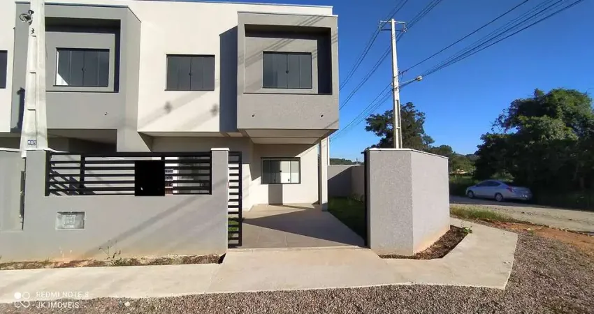 EXCELENTE SOBRADO DE ESQUINA, A VENDA NO BALNEÁRIO SANTA CLARA/ITAPOÁ-SC