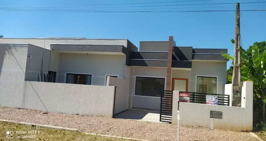 Casa geminada a venda em ótima região, bairro bamerindus - itapoá sc