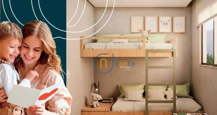 Apartamento com 2 dormitórios à venda, 37 m² por R$ 210.000,00 - Poço Rico - Juiz de Fora/MG