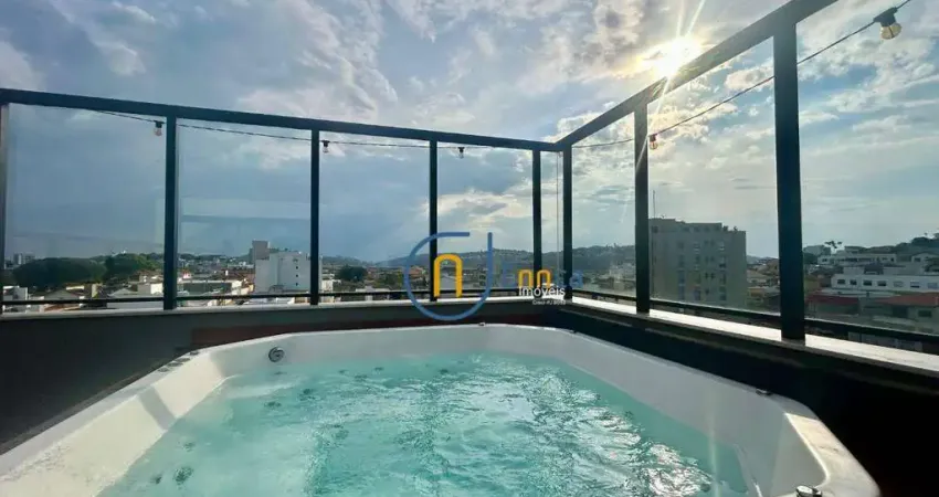 Cobertura com 3 quartos à venda, 186 m² por r$ 1.290.000 - aeroporto - juiz de fora/mg