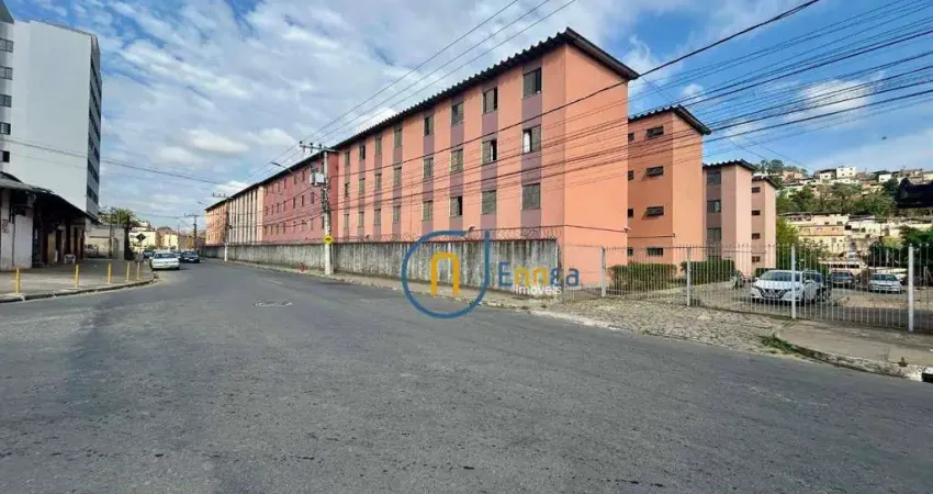 Apartamento com 2 quartos à venda, 44 m² por r$ 115.000 - benfica - juiz de fora/mg