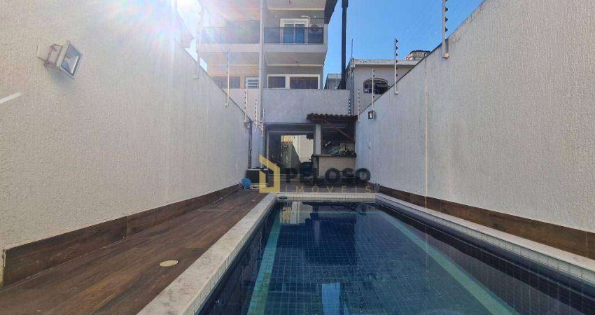 Sobrado à venda | 263m² | 3 suítes | Área gourmet | Piscina | 6 Vagas | Horto Florestal/SP