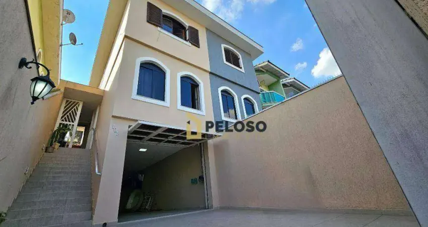 Sobrado à venda | 156m² | 3 dormitórios | 1 suíte | churrasqueira | 2 vagas | Mandaqui Paulista - São Paulo/SP