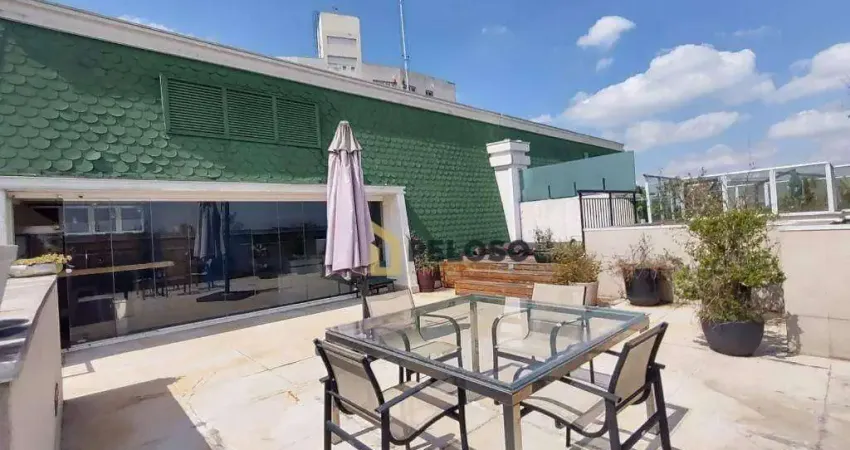 Cobertura à venda | 246m² | 3 dormitórios | 1 suíte | Espaço Gourmet | 2 vagas | Horto Florestal - São Paulo/SP