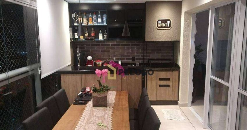 Apartamento à venda | 92m² | 3 dormitórios | 2 suítes | 2 vagas | Jardim Paraíso - São Paulo/SP