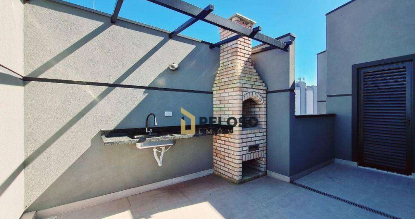 Apartamento Cobertura à venda | 124m² | 2 dormitórios | Churrasqueira | Quintal | 1 Vaga | Tucuruvi/SP
