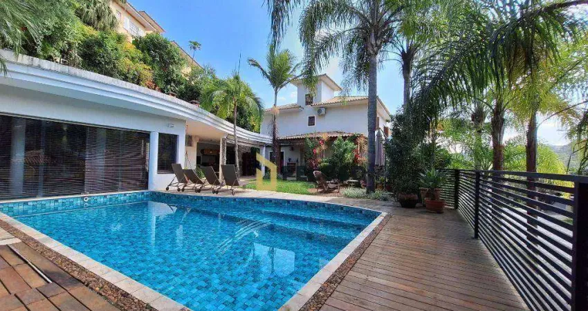 Casa à venda | Condomínio fechado | Lazer e privacidade | 4 suítes | Piscina | 6 vagas | Jardim Itatinga - São Paulo/SP