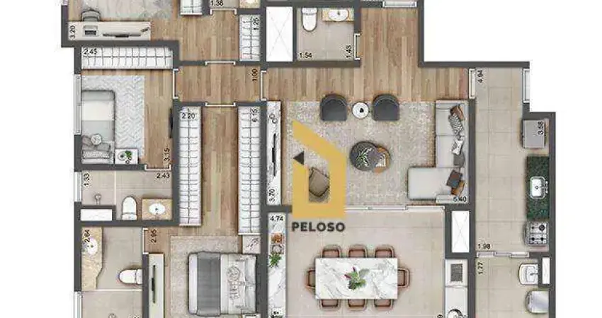 Apartamento à venda | 129m² | 3 suítes  | 2 vagas | tucuruvi - são paulo/sp