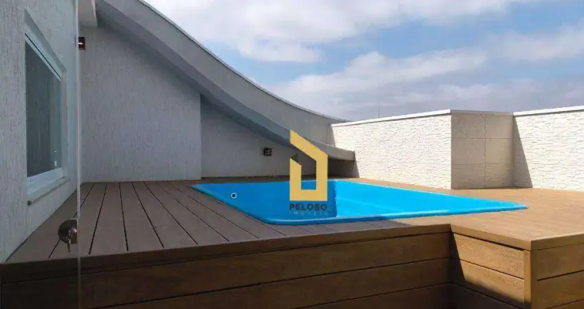 Cobertura duplex à venda | 128m² | 3 dormitórios | 1 suíte | piscina privativa | 1 vaga | vila guacá - são paulo/sp