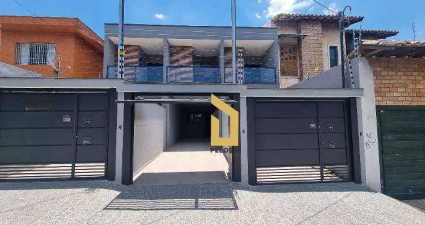 Sobrado novo à venda | 160m² | 3 suítes | quintal | 3 vagas | Vila Guilherme - São Paulo/SP