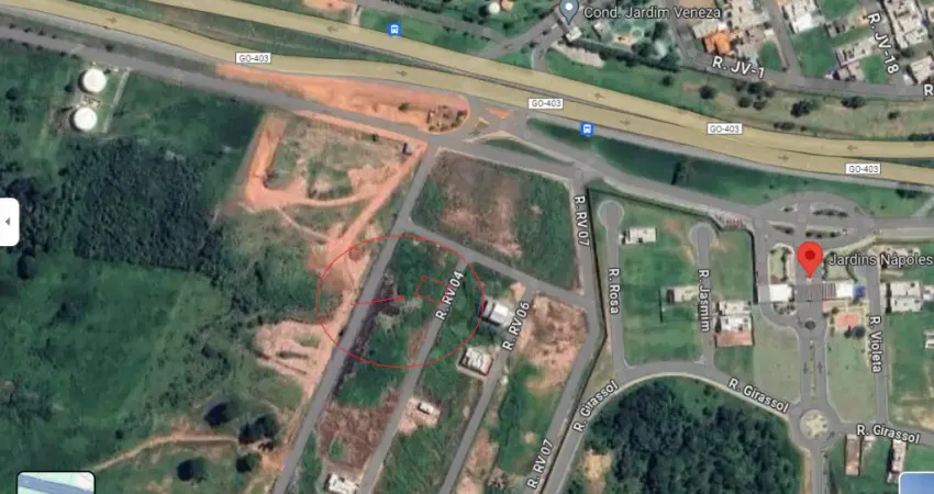 Terreno à venda no Residencial Gênova, Senador Canedo 