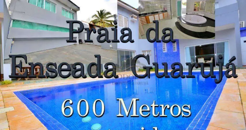 Casa com 5 dormitórios à venda, 600 m² por r$ 2.500.000,00 - jardim virginia - guarujá/sp