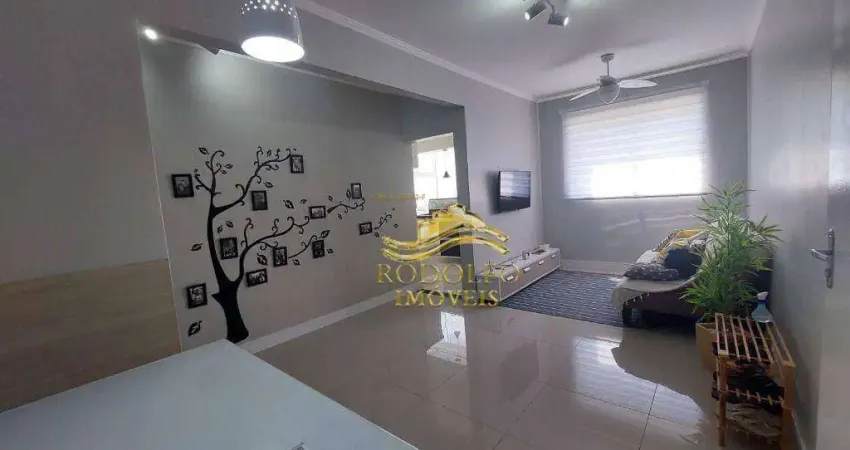 Guarujá Praia do Tombo 2 Dormitórios 83m² 1 Vaga Espaço Gourmet a 150 metros da praia