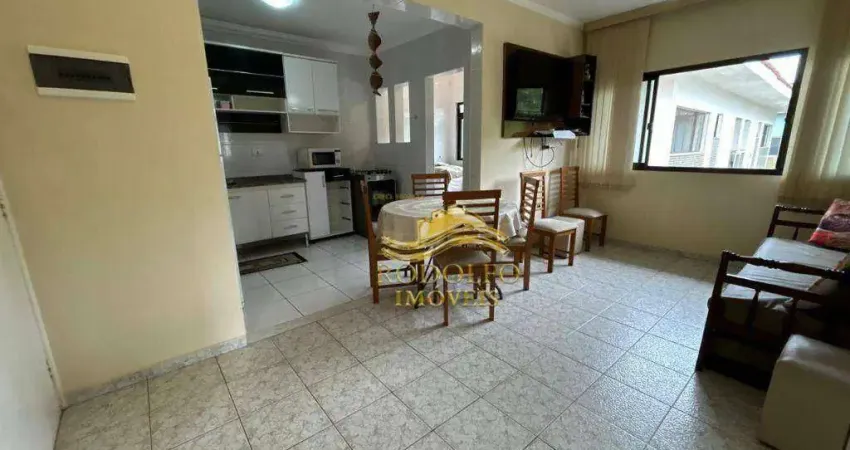 Guarujá praia do tombo 2 dormitórios 60m² 1 vaga vista para o mar churrasqueira