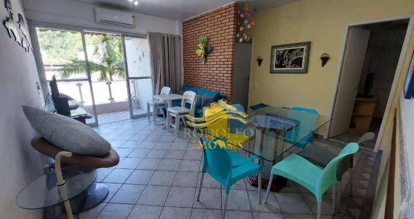 Guarujá praia da enseada 3 dormitórios 120m² 1 vaga ar-condicionado piscina salão de festas