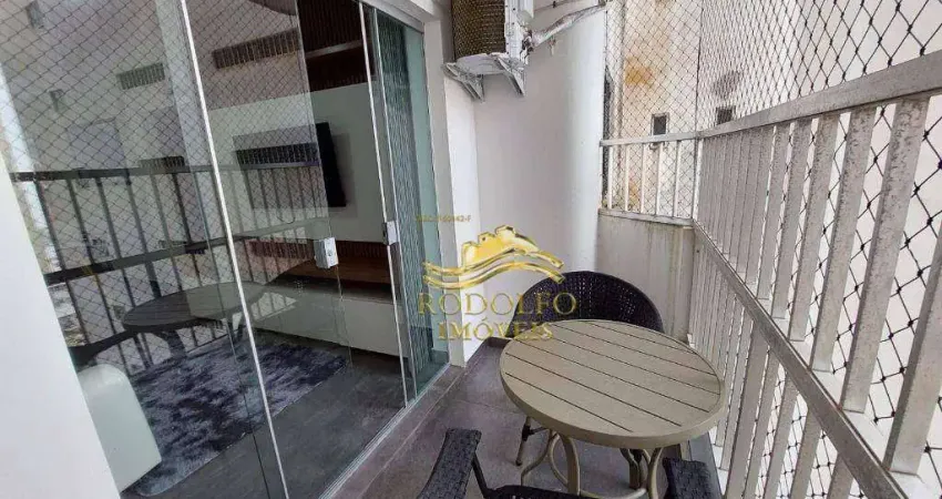 Guarujá Praia das Pitangueiras 2 Dormitórios 85m² 1 Vaga Ar-condicionado Serviço de Praia
