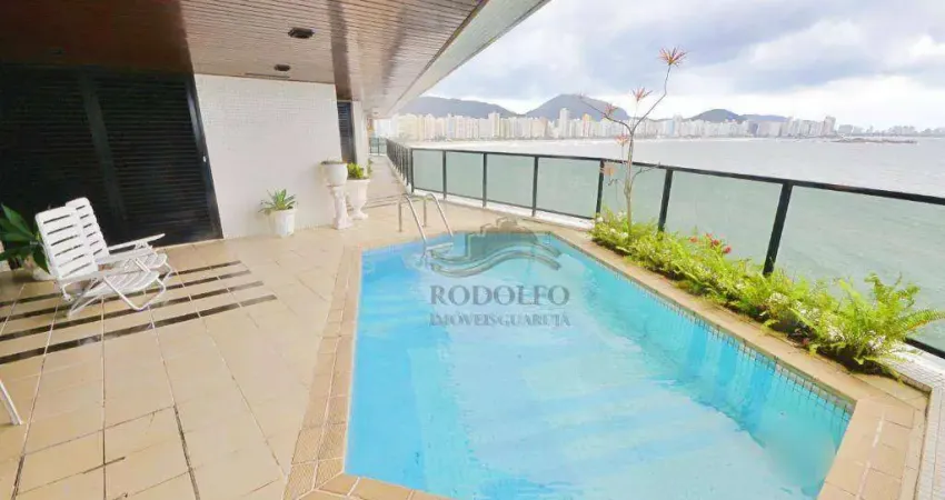 Guarujá Astúrias Altissimo Padrao 4 Suítes, Piscina e Sauna no Apartamento Privativas, 4 Vagas.