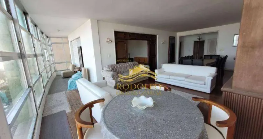 Guarujá praia das pitangueiras frente ao mar 3 dormitórios 1 vaga vista mar ótima localização