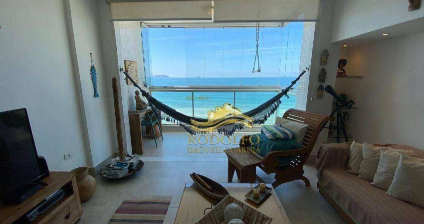 Guarujá Praia das Astúrias Frente ao Mar com Vista 3 Dormitórios 186,50m² 1 Vaga Lazer com Salão de Festas e Jogos