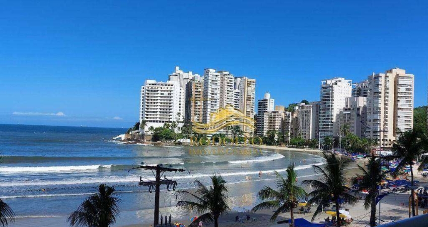 Guarujá Praia das Astúrias Frente ao Mar com Vista 3 Dormitórios 135m² 2 Vagas Serviço de Praia