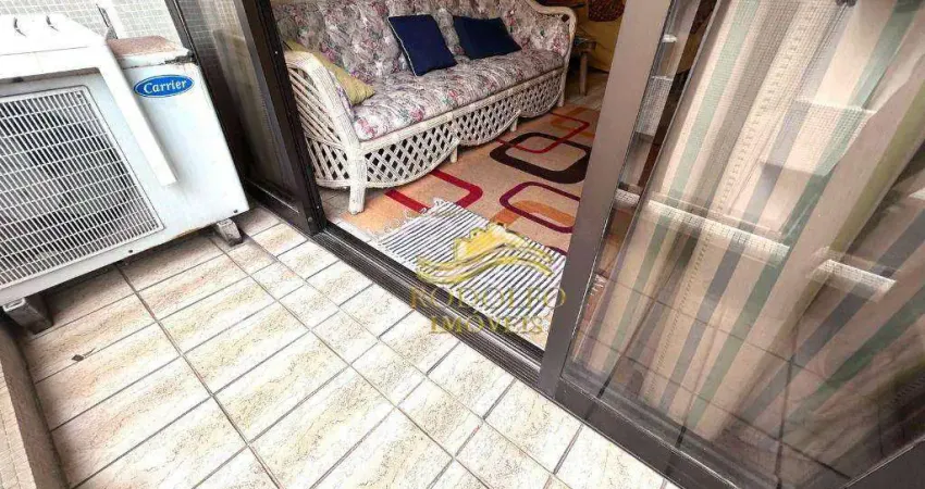 Guarujá praia das astúrias 3 dormitórios 110m² 2 vagas ar-condicionado