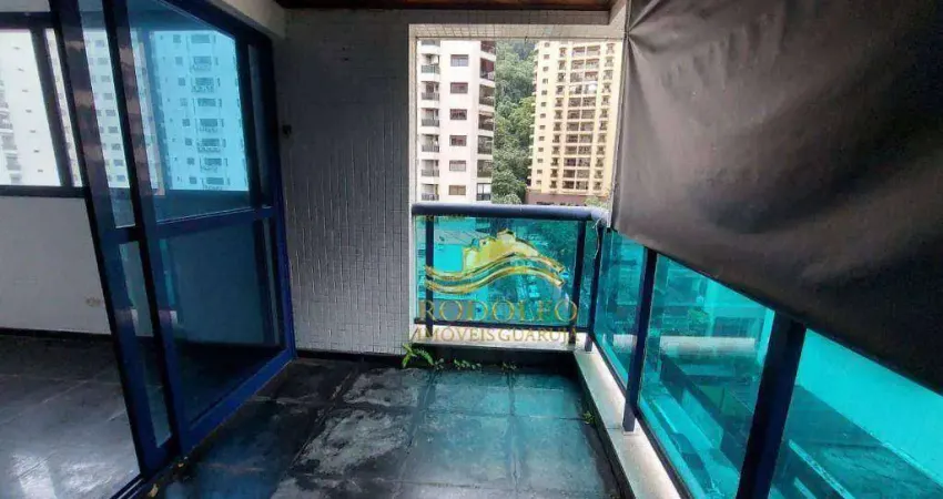 Guarujá praia das pitangueiras 3 dormitórios 117m² 2 vagas varanda gourmet