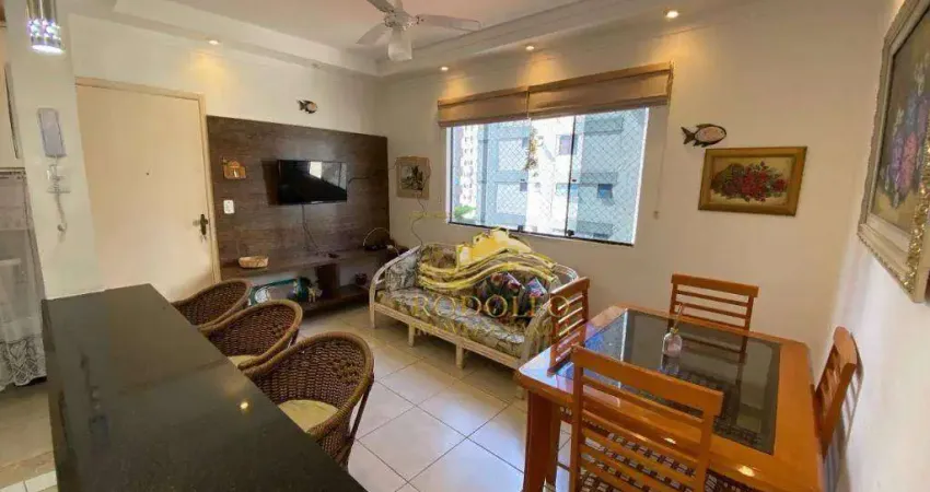 Guarujá Praia das Astúrias 2 Dormitórios 70m² 1 Vaga Salão de Festas e Churrasqueira