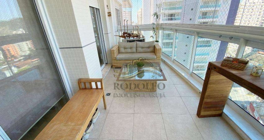 Guarujá Praia das Astúrias 2 Dormitórios 97m² Ampla Varanda Gourmet Lazer Completo