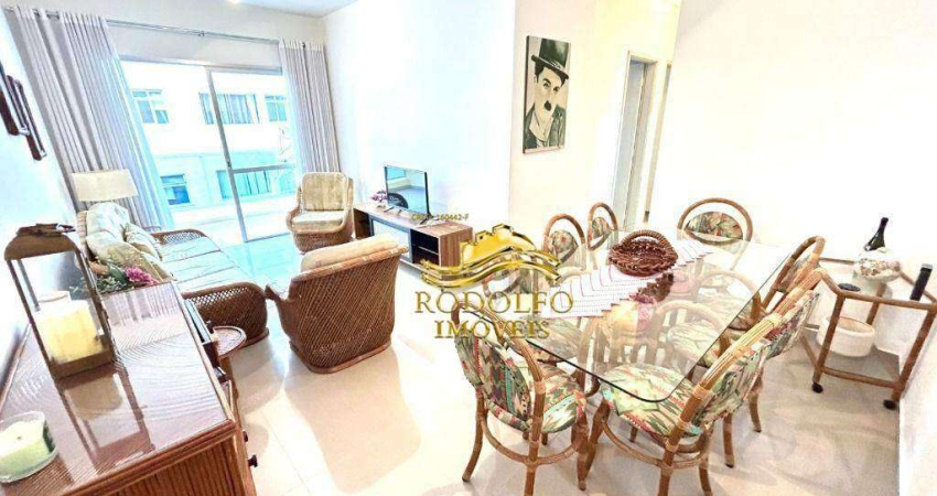 Guarujá-SP Praia da Enseada 2 Dormitórios 65m² 1 Vaga Ar-condicionado Sacada