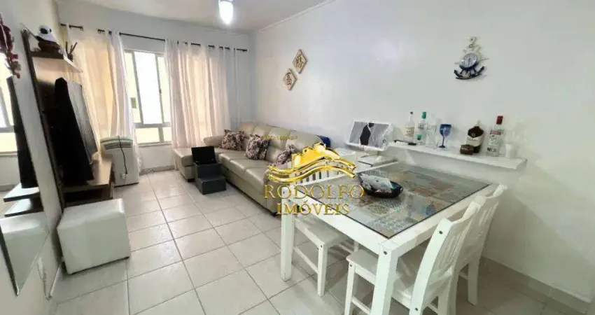 Guarujá-sp praia das pitangueiras 1 dormitório 55m² 1 vaga ar-condicionado serviço de praia salão de festas