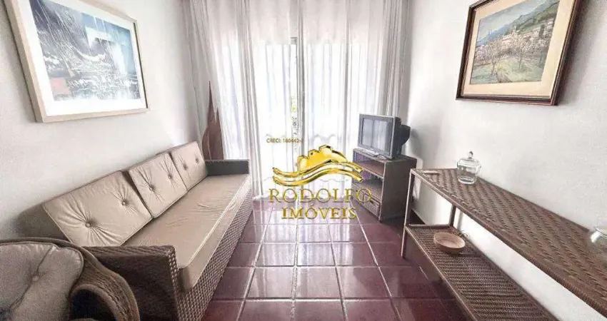 Guarujá-sp praia da enseada 3 dormitórios 1 vaga 76,26m² sacada