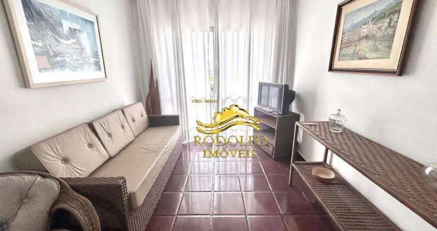 Guarujá-sp praia da enseada 3 dormitórios 1 vaga 76,26m² sacada