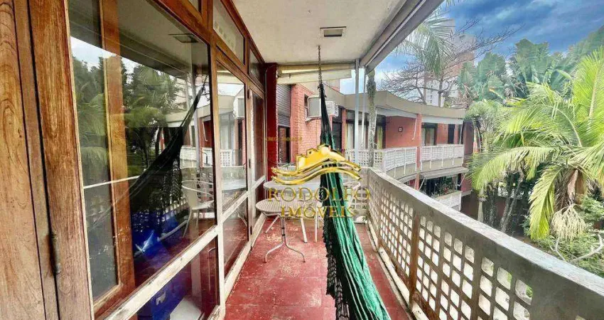 Guarujá-sp praia da enseada 2 dormitórios 87,43m² 2 vagas ar-condicionado sacada piscina