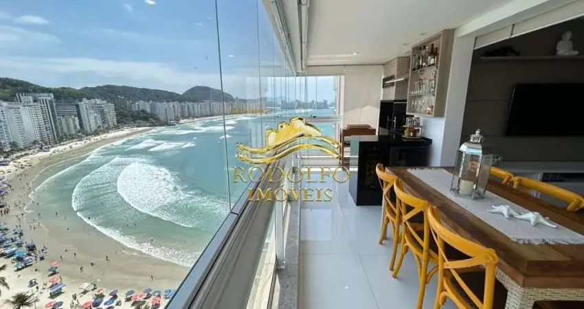 Guarujá-SP Praia das Astúrias 3 Dormitórios 2 Vagas 117m² Lazer Completo Ar-condicionado