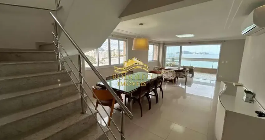 Guarujá-SP Praia das Astúrias Cobertura Duplex 6 Dormitório 216m² Vista Mar 3 Vagas Jacuzzi Piscina Privativa