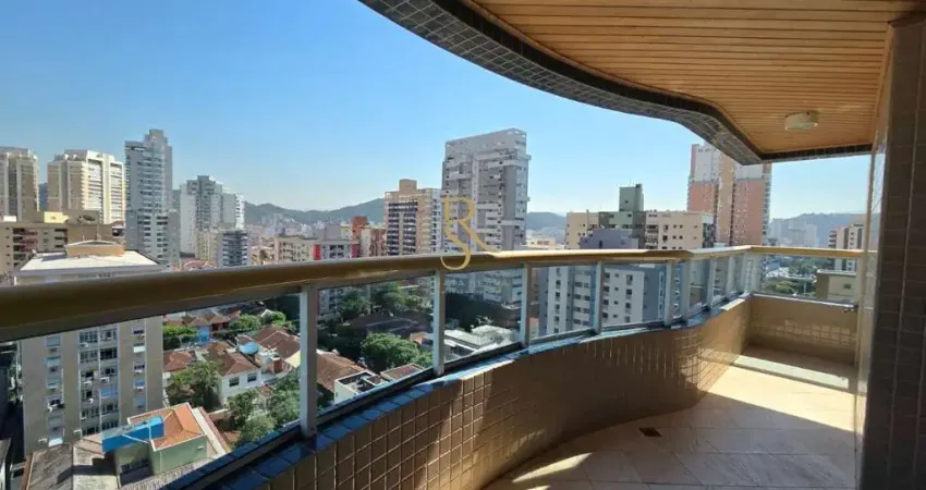 Apartamento com 3 quartos à venda na Rua Bahia, --, Gonzaga, Santos