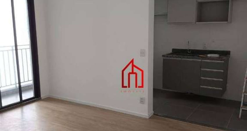 Apartamento com 1 dormitório, 43 m² - venda por R$ 400.000 ou aluguel por R$ 2.300/mês - Vila Rosália - Guarulhos/SP